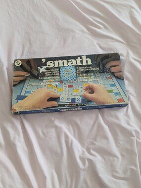 1978 Vintage 'smath Math Board Game Irwin Complete